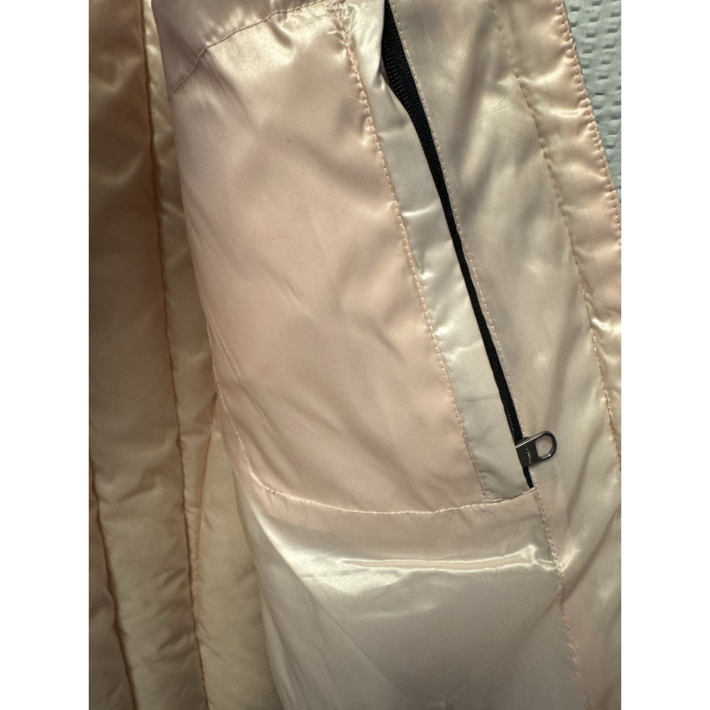 Calvin Klein Women's Pink Black Performance‎ Puffer Quilted Vest Premium Down XL - Picture 6 of 14